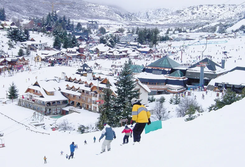 Skier en Argentine : la station de ski de Cerro Catedral